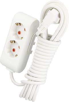 VİKO Multi-Let 2-Piece Grounded Wired Ç.K 5mt Socket