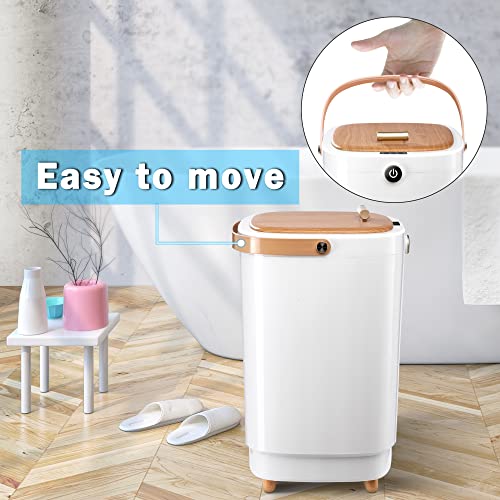 Tmwings Towel Warmers For Bathroom Bucket，Luxury Large Spa Towel Hot Warmer Bucket Style-Hot Towels In 10 Minutes-Fits Up To Two Oversized Towels - Bathrobe, Towel, Blanket-Yellow #TOP6