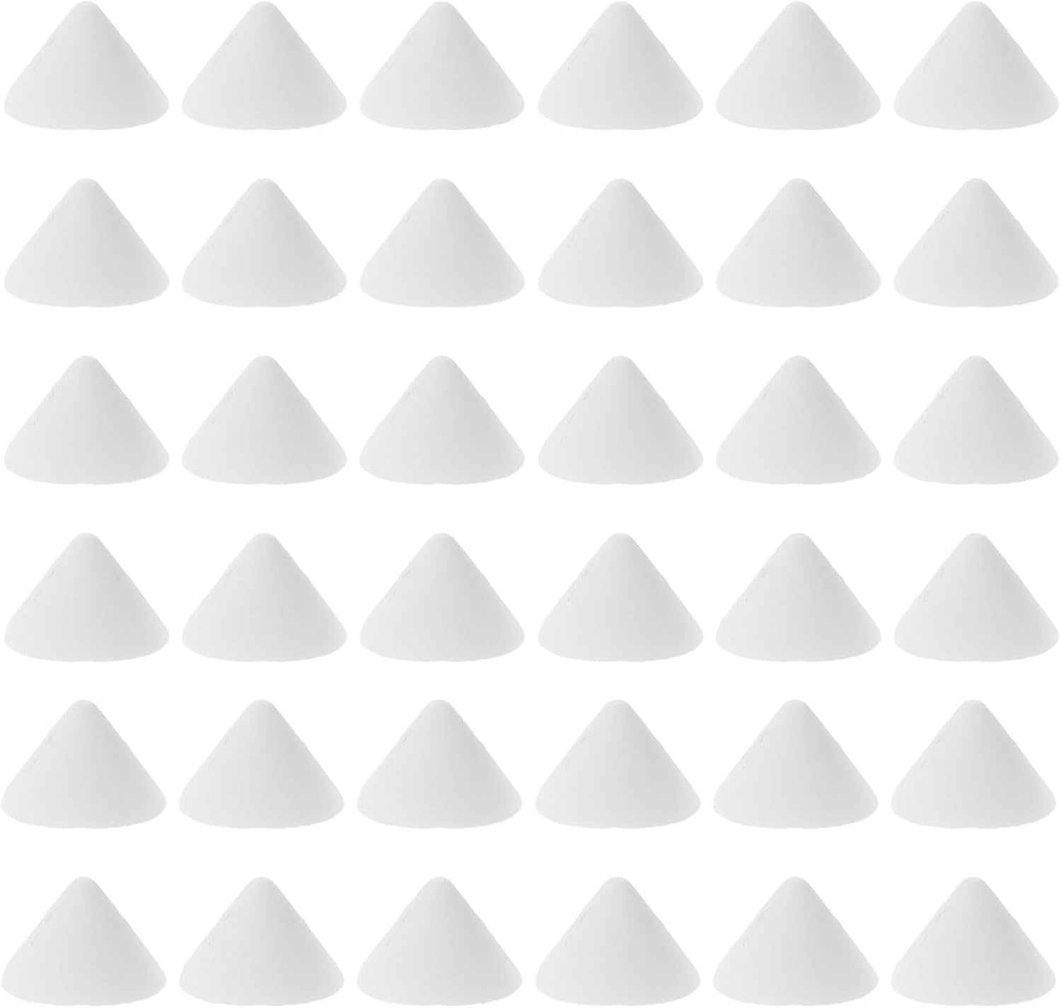 BESTYASH 100pcs Alumina Ceramic Kiln Support Nails Reusable High-Temperature Refractory Pottery Cone Nails for Professional Ceramic Kilns and Pottery Firing Workshops