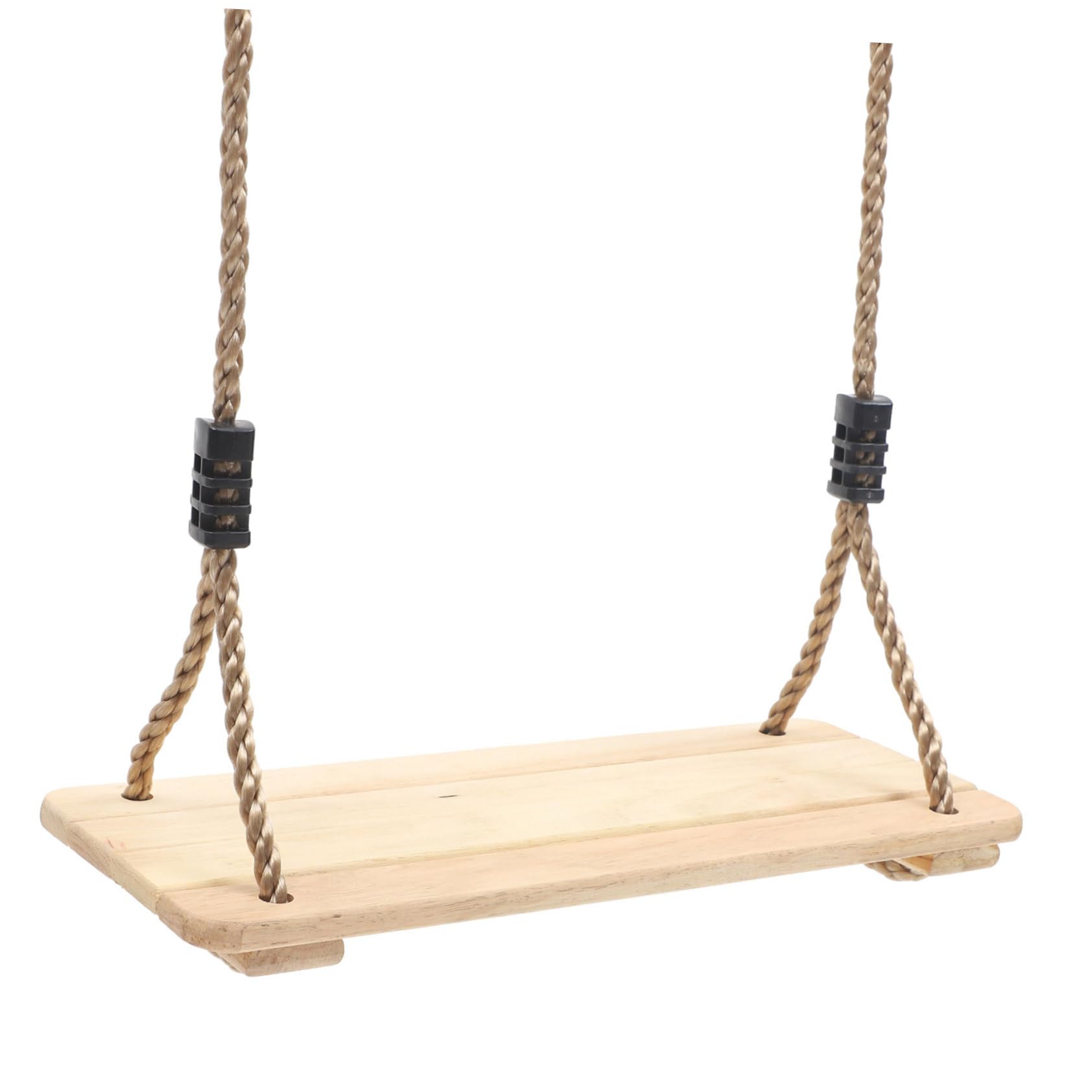 NAMOARLY Wooden Swing for Smooth Finish Indoor Outdoor Use Easy Installation for Gardens Playgrounds Backyards Enhances Parent Bonding