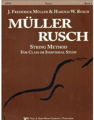 Muller/Rusch - String Method, Book 2 - Violin - Kjos Music Co. Sheet music