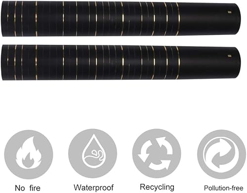 Miniatura 9 de 25 cápsulas termorretráctiles negras para botellas de vino, sellador de botellas de vino de 1.181 in de diámetro con diseño fácil de rasgar, tapas