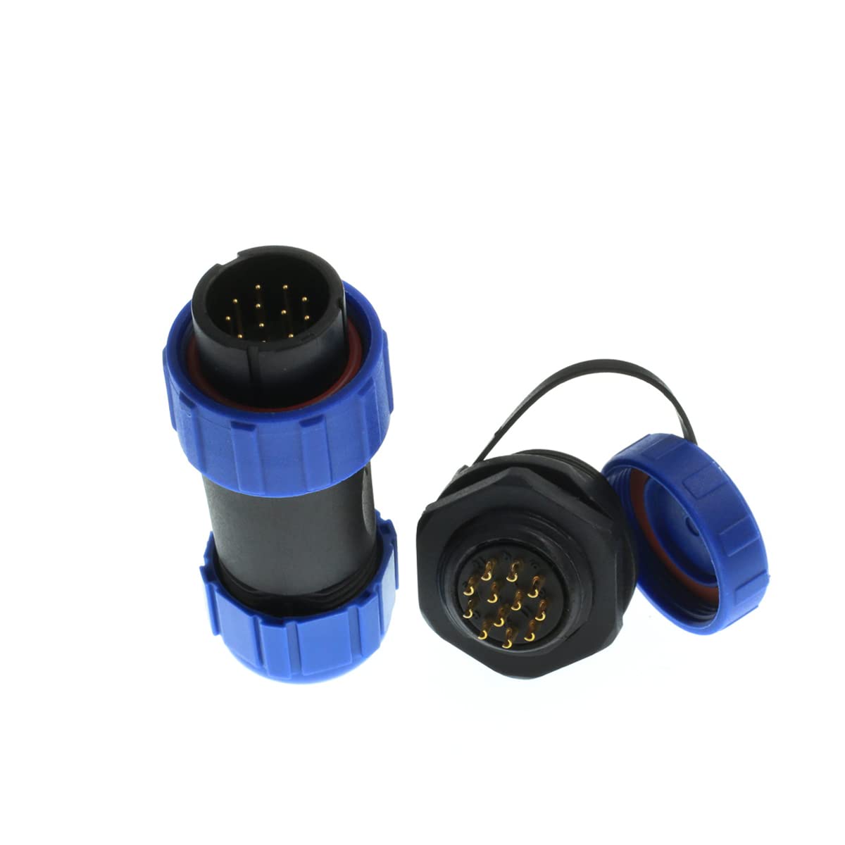 ZBLZGP HE21 12 Pin Connector 5A 8-12mm Cable IP68 Waterproof Connector Plug Male Socket Female Aviation Circular Industrial LED Lighting - Image 3
