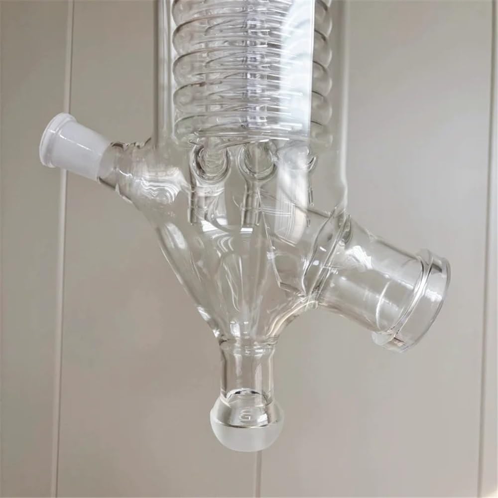 1 pz evaporatore rotante condensatore 2L 3L vetreria accessori verticali for RE-201D/2000A3000A Attrezzature da laboratorio