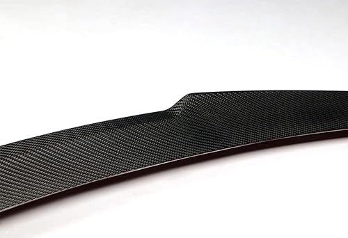 Miniatura 3 de Q1-Tech - Alerón de la tapa trasera del maletero compatible con BMW Serie 5 2011-2016 F10 F18 520i 528i 535d 550i M5 530i, alerón trasero de fibra