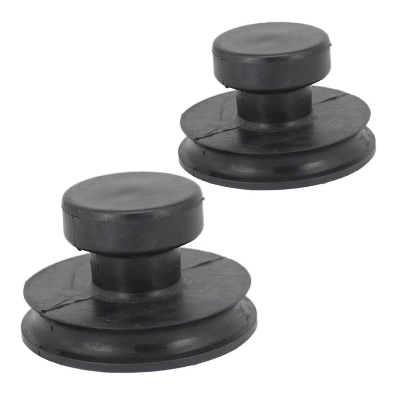 Accesorios de Ventosa para Cuencos, Mango de Succión Doble Tamaño, 2 Piezas para Terapia de Sonido y Uso en Rituales Budistas