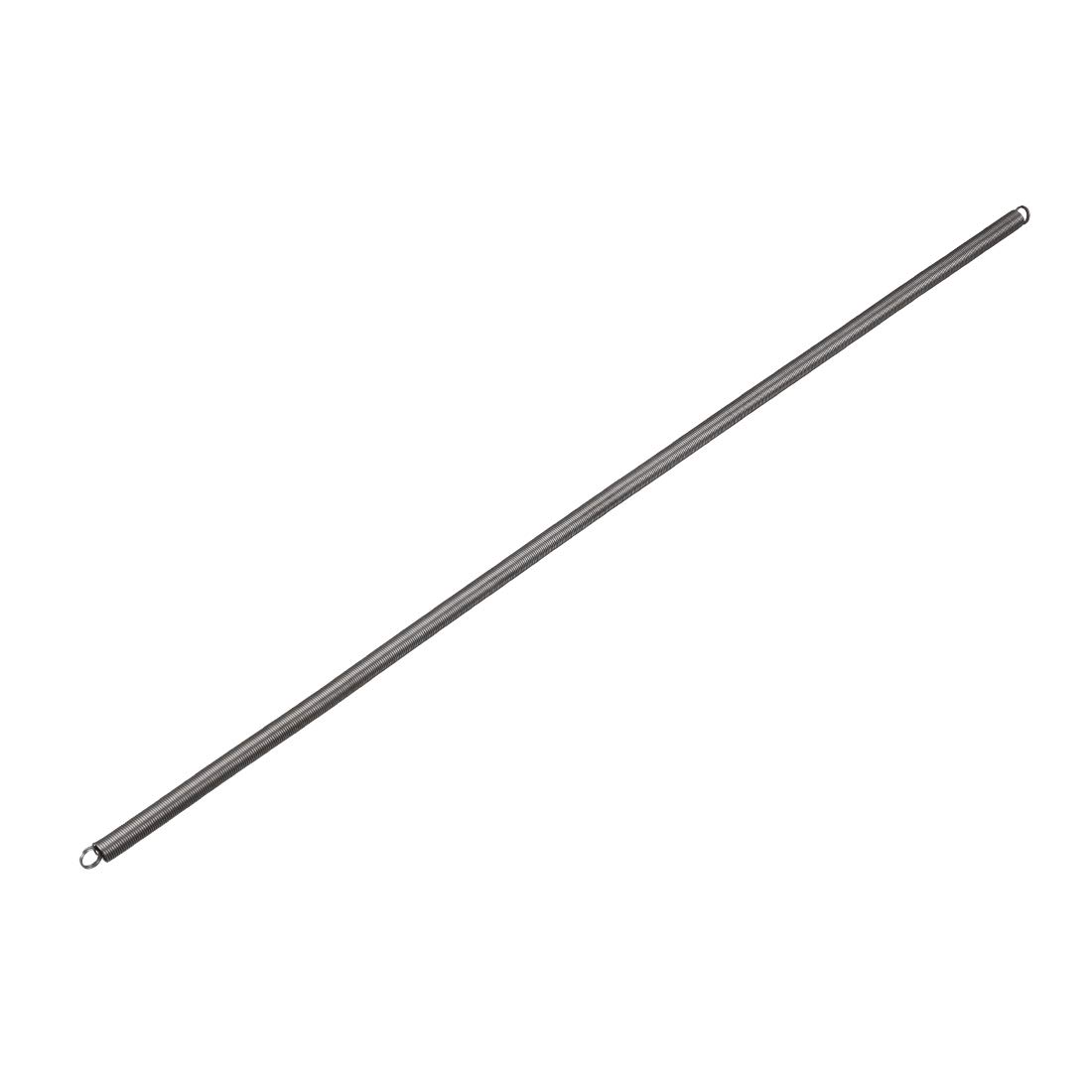 Uxcell Sourcingmap Extension Spring - 0.5Mm Wire Dia, 5Mm Od, 300Mm Free Length Spring Steel Small Dual Hook Tension Spring