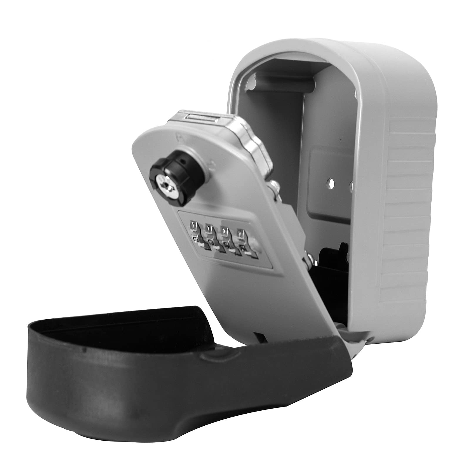 YOOBOX Security Key Lock Box, Key Storage Box with 4 Digit Resettable