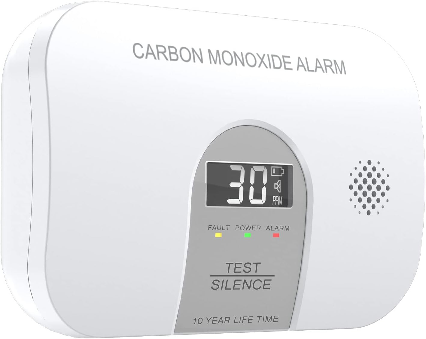 Meross Carbon Monoxide Detector/Alarm, LCD Digital Display CO Alarm