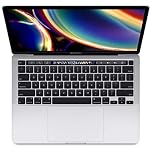 2020 Apple MacBook Pro with 2GHz Intel Core i5 (13-inch, 16GB RAM, 512GB SSD) (QWERTY English) Silver (Renewed)