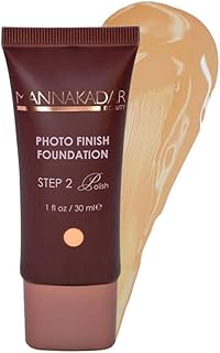 Beauty C4 Flawless Ivory Photo Finish Foundation - Long Lasting, Medium to Full Coverage, Flawless Look, Matte Finish, Water Based, Vitamin E, Antioxidants, Wheat Germ Improves Elasticity