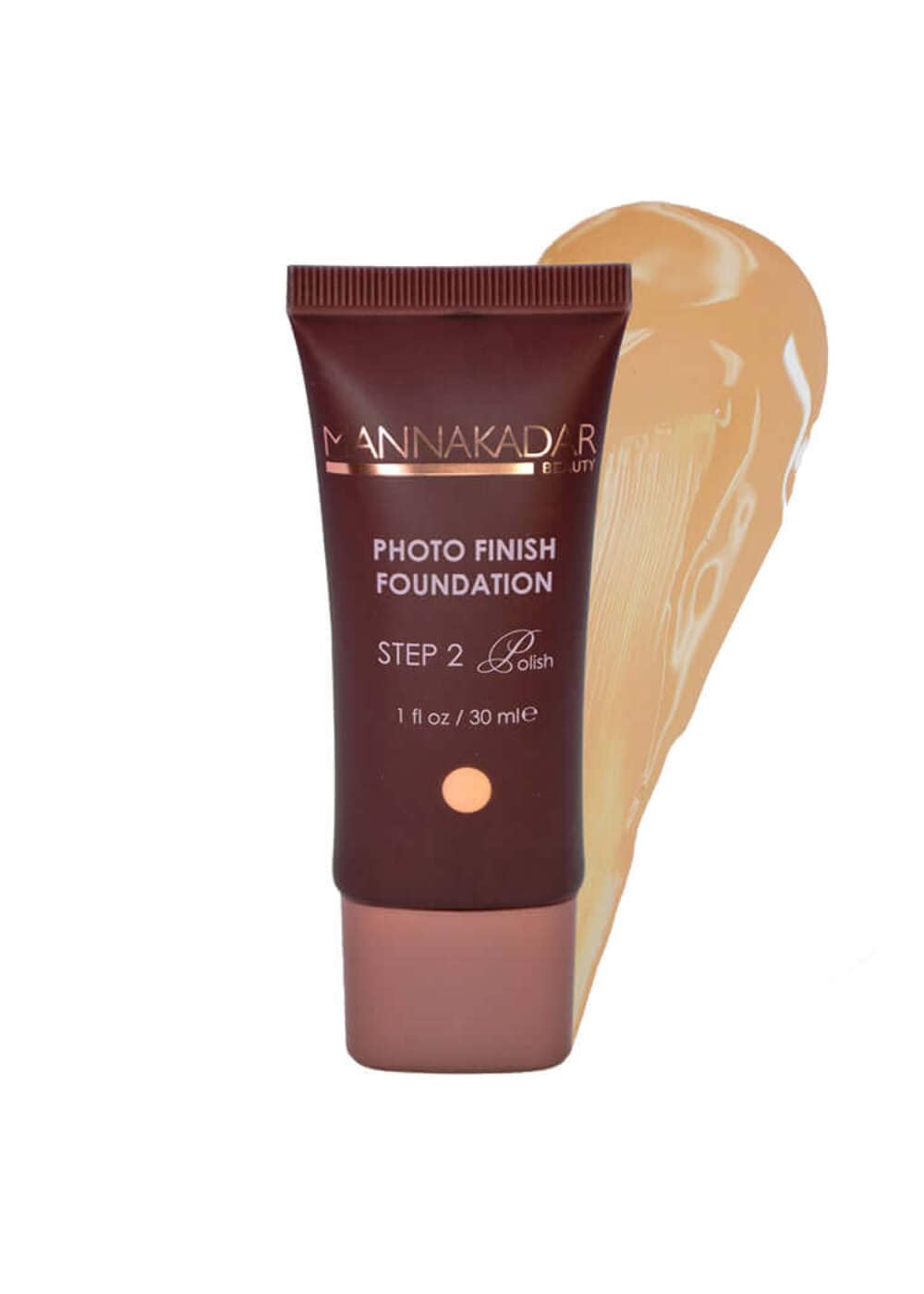 Manna Kadar Beauty C4 Flawless Ivory Photo Finish Foundation - Long Lasting, Medium to Full Coverage, Flawless Look, Matte Finish, Water Based,