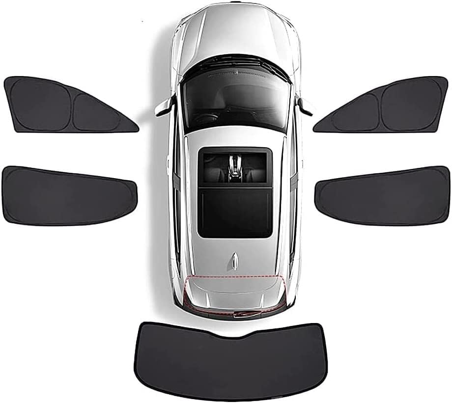 Parasole Auto Set di cinque tendine oscuranti per finestrini auto per Classe A Hatchback W177 2019-2022, protezione UV e privacy Tendine Parasole