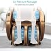 Aspria Ergonomic Massage Chair with Various Massage Programmes, Electric Recliner Chair with Bluetooth, Relaxing Chair, Space-Saving Massage Seat for Home and Office (Brown)