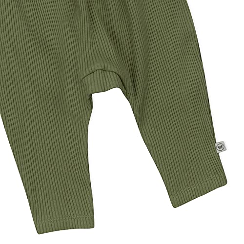 Honestbaby Baby Organic Cotton Chunky Rib Harem Pant, 1-Pack Soft Olive, 18 Months #TOP1