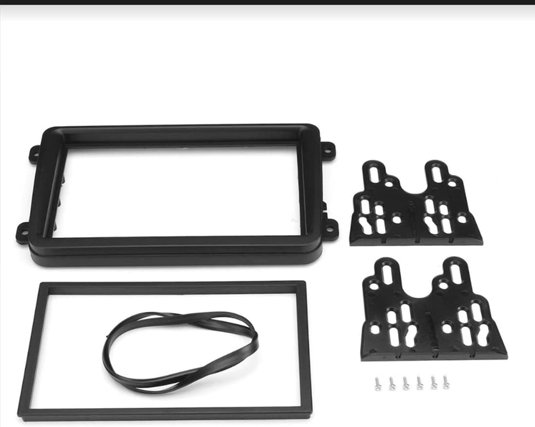2 DIN Car Stereo Facia Radio Adapter Compatible with VW Volkswagen Skoda Seat froom 2004