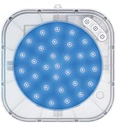 DeeprBlu Aktualisierte LED Poolbeleuchtung Unterwasser Akku mit Fernbedienung, Magnetische Poolbe...