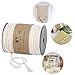 Macrame Cord 4mm, PANDAMAN 220 Yards (About 200m) Natural Cotton Soft Unstained Rope for Handmade Plant Hanger Wall Hanging Craft Making Bohemia Dream Catcher DIY Craft Knitting