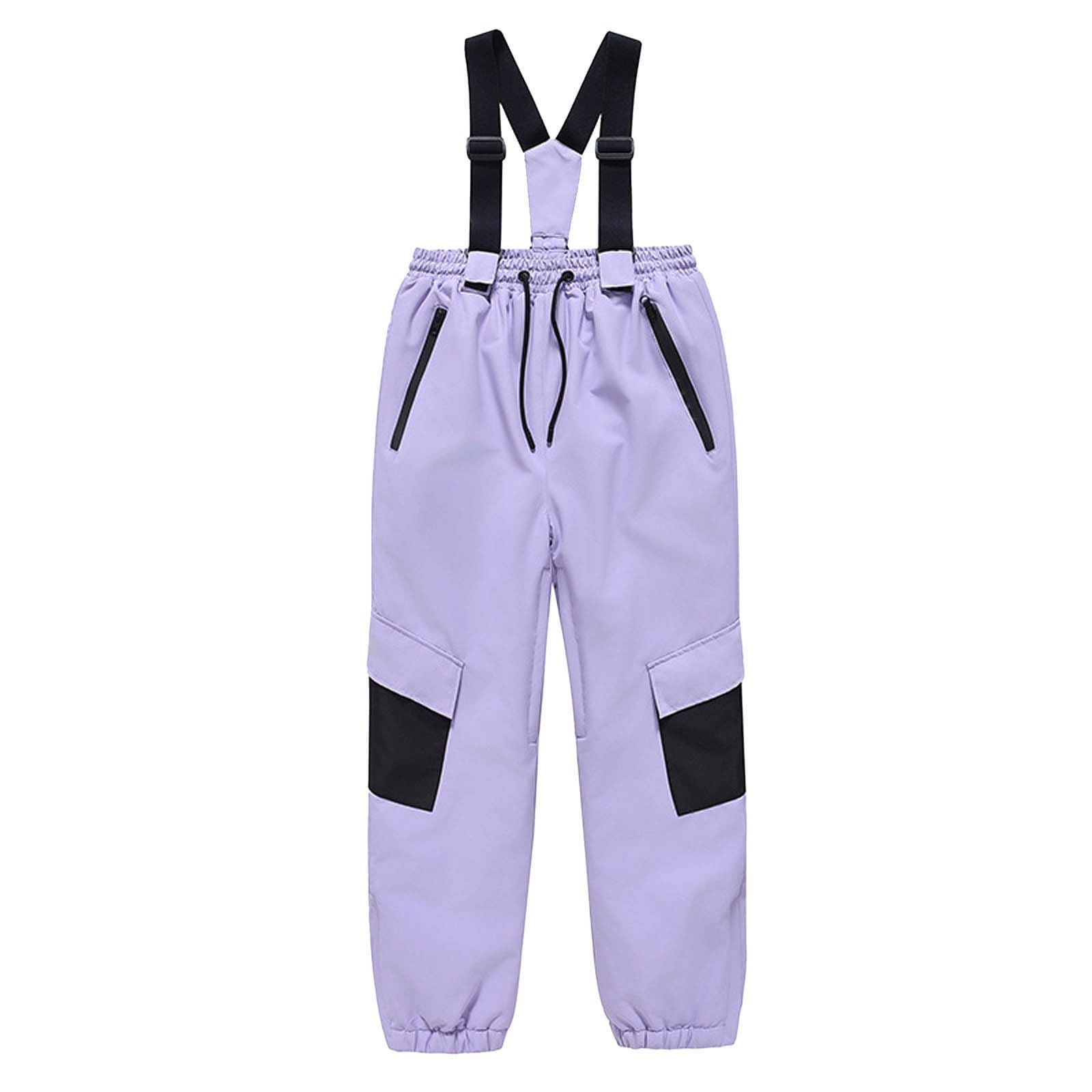 Pantaloni da sci per bambini, caldi e spessi, con tavola e tavola doppia, per ragazzi e ragazze in inverno.