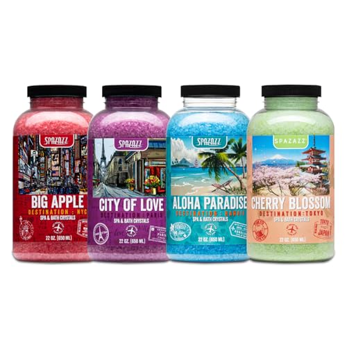 Hot Tub & Spa Aromatherapy Bath Salt Crystal Scents...