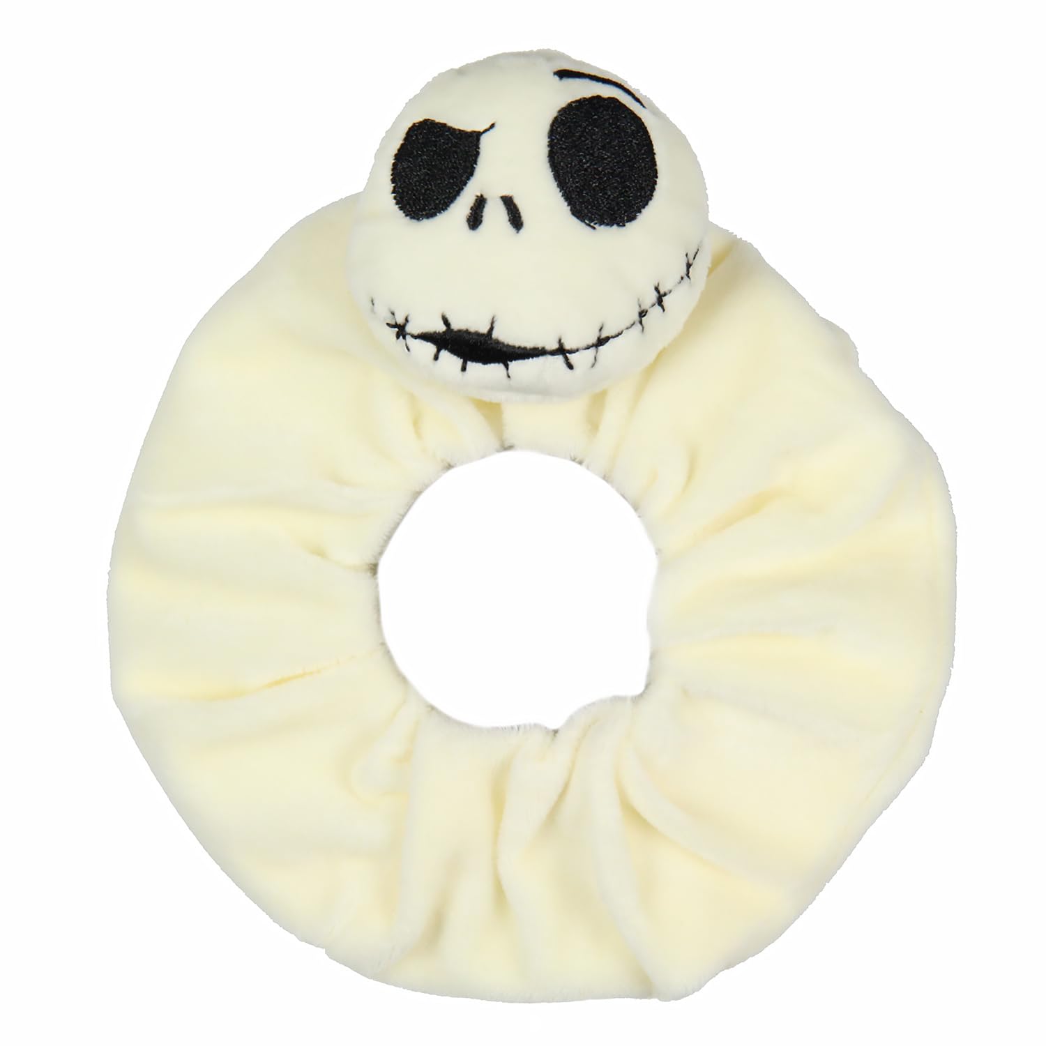 Disney The Nightmare Before Christmas Scrunchie Set Haargummis Haarschmuck für alle Haartypen 3-teiliges Set | Schmerzfreies Entfernen für Zöpfe Pferdeschwanz