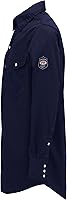 Vista 28 de BOCOMAL FR Shirts 6.25oz Camisas de soldadura ligeras Camiseta ignífuga para hombre ignífuga