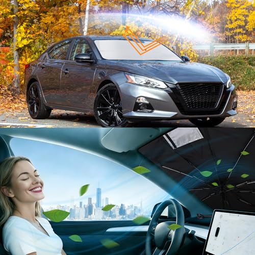 Image of Windshield Sun Shade Umbrella for Ni- ssan Altima 2019-2026