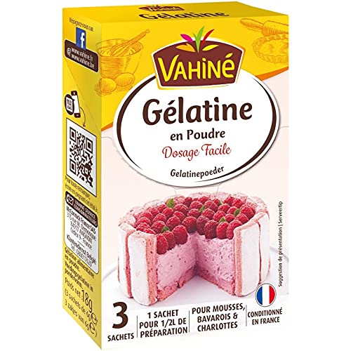 Vahine – Gelatina en polvo 18 g – Tres artículos