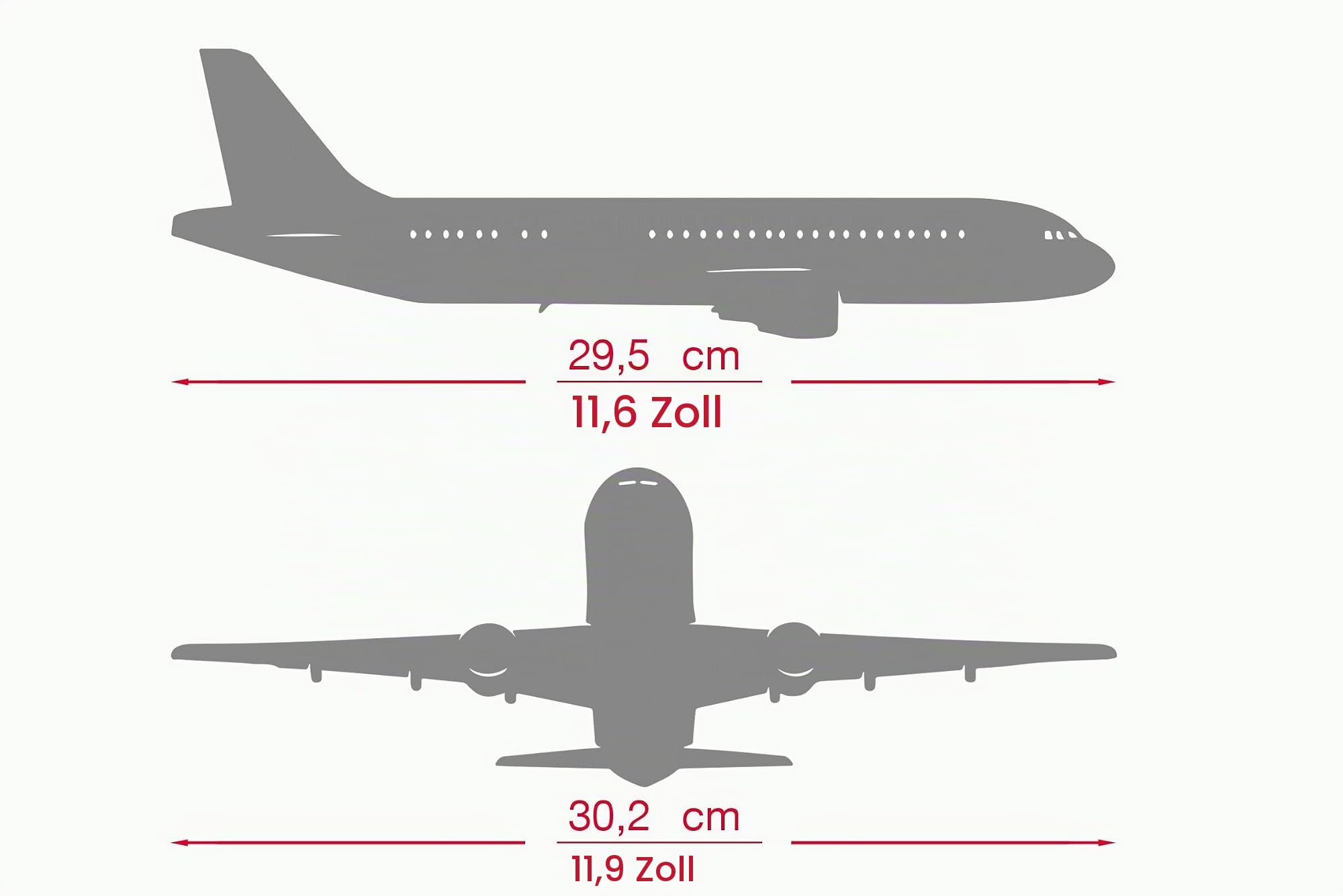 Herpa Snap-Fit Modellflugzeug Raaf Airbus A330 MRTT/KC-30A Voyager, No. 33 SQN, Raaf Amberley - A39-006 Rosewood Miniatur im Maßstab 1:200, Sammlerstück, Modell mit Standfuß, Kunststoff