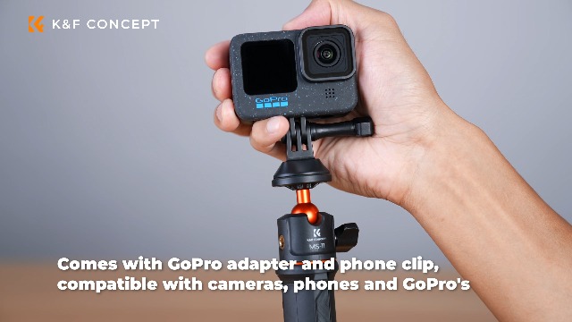 Telesin Mini Quick Release Selfiestick Statief voor GoPro