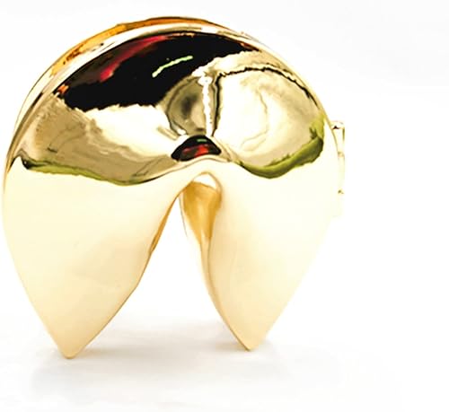 Miniatura 4 de Ya.x Caja de galletas de la fortuna de metal personalizada para bodas, contiene tu mensaje personalizado de papel de galleta de la fortuna, gran