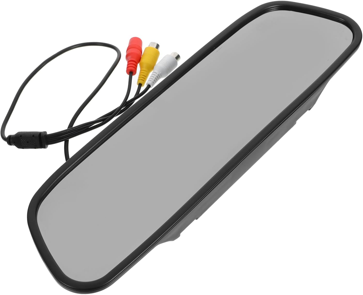 1pc Car Rearview Mirror Display LCD Monitor for Backup Camera Dual Input Compact Design for Enhanced Safety While Reversing