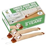 Evelots Dog Door/Window Draft Stopper-37 Inch-Keep Heat in-Stop Noise/Bugs-Set/2