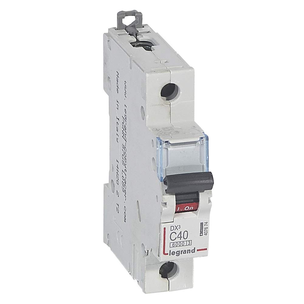 Protector DX3 6/10 KA C 1P 40A contra sobrecargas eléctricas en el hogar