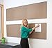 Screenflex WPD74-DO Acoustical Wall Panel, Walnut