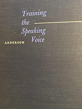Hardcover training the Speaking Voice; Second Edition Book