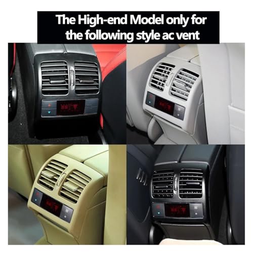 Rejilla de ventilación de alta calidad para aire acondicionado Mercedes W204 B 5