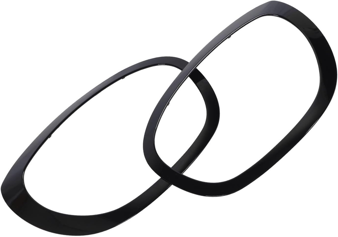 Headlight Trim 1 Pair Headlight Trim 51138739351 Black Headlight Trim Bezel Replacement for F60 2017 to 2021