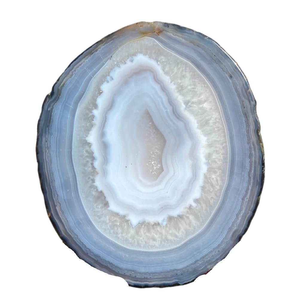 AARTERZZA 1pc 610-700g Color Agate Crystal Slices Room Decoration Gemstones