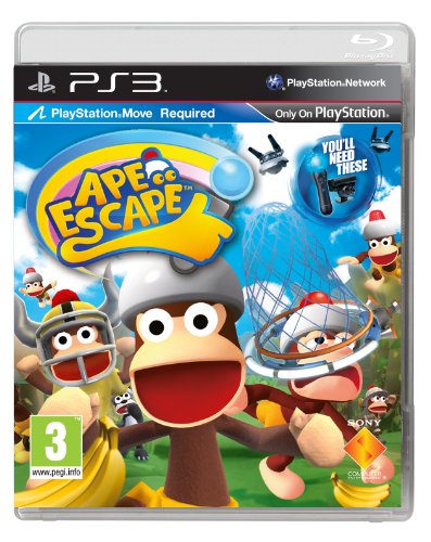  Ape Escape - Move Compatible (PS3) [Edizione: Regno Unito]