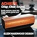 Vinyl Buddy Ultimate 5-Piece Vinyl Record Cleaning Kit | Includes: Record Cleaner – Velvet, Microfiber & Stylus Brush | Made from Premium Hardwood – Clean, Protect & Restore Your LPs