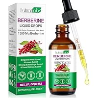 Berberin-Flüssigtropfen, Berberin-Präparat hochwirksam, 100% Absorption, natürliche Inhaltsstoffe, 60 ml