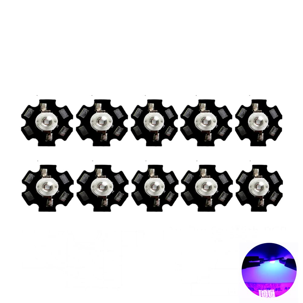 Lampada Uvc 50 LED UV/Viola 5 Mm Diffusi Super Luminosi - Per Circuiti, Auto RC, Effetti Luce, Made In USA LED 395-405nm Per Circuiti - Foto 13