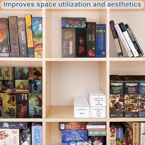 Joyoumess J175 Trading Card Storage Box With Dividers, Cardboard Card Organizer Box For Baseball thumb #6