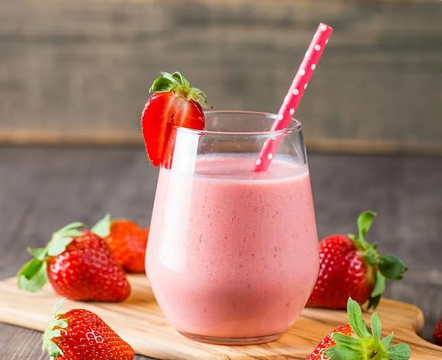 Batido F1 Sustitutivo de Comida Fórmula 1, Sabor Fresa, 550 gr | Alto Contenido de Proteínas, 26 Vitaminas y Minerales, Sin Gluten, Vegano