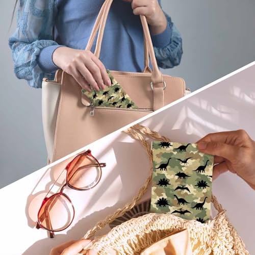 Image of Dragonfly Glasses Case Lightweight Glasses Cases PU Sunglass Organizer Eyeglasses Case Glasses Cases For Men Women