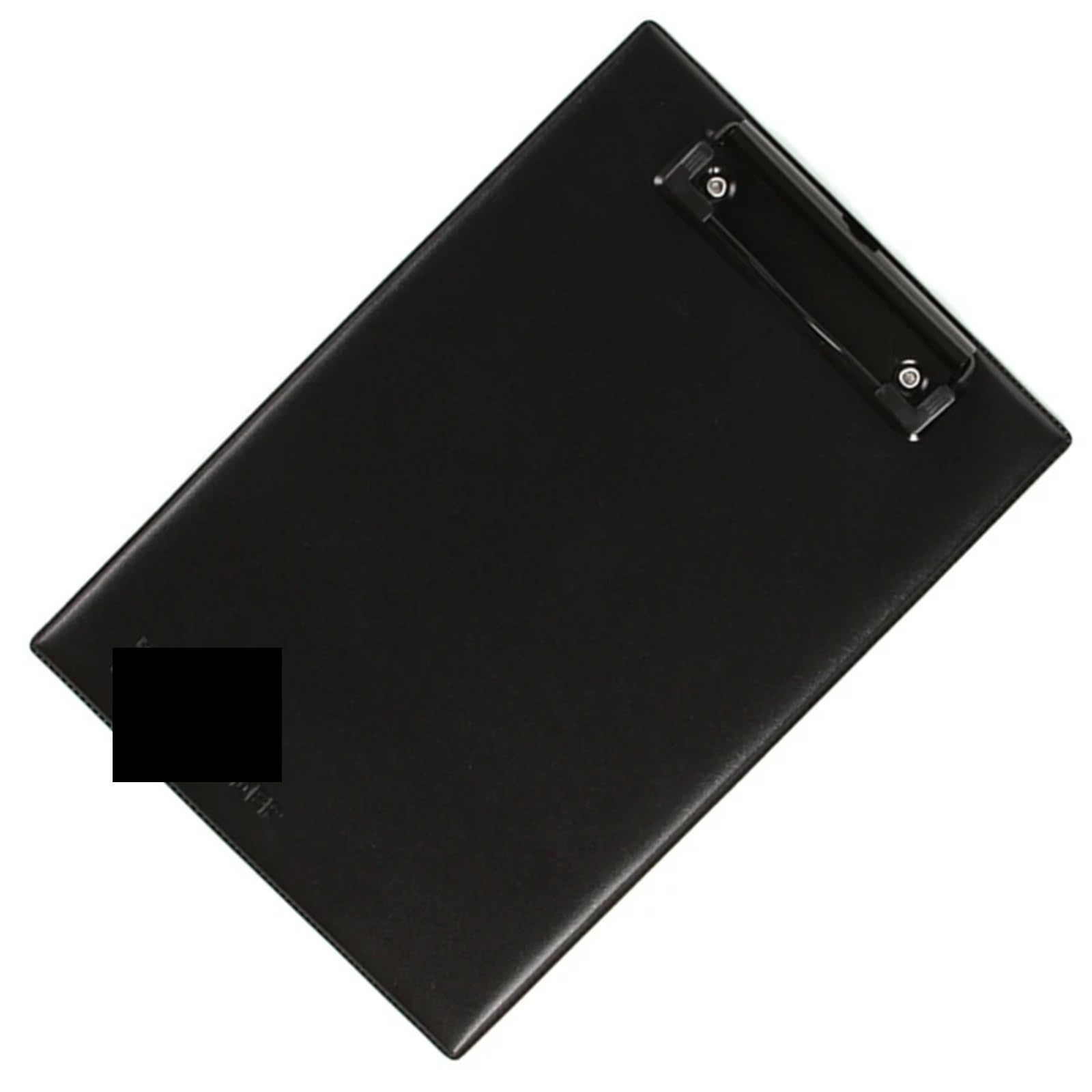 Portadocumenti da tavolo for appunti in pelle 3 pezzi con gancio for appendere retrattile for il caffè dell'aula della scuola aziendale Per l'ufficio(A4)
