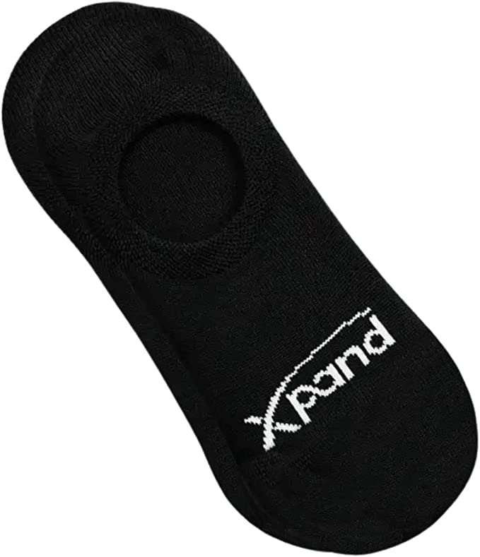 Xpand Cushioned No-Show Casual Socks with Anti-Slip Heel Lock – Unisex – Perfect for Adults and Kids