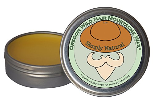 Oregon Wild Hair Moustache Wax Simply Natural Formula
