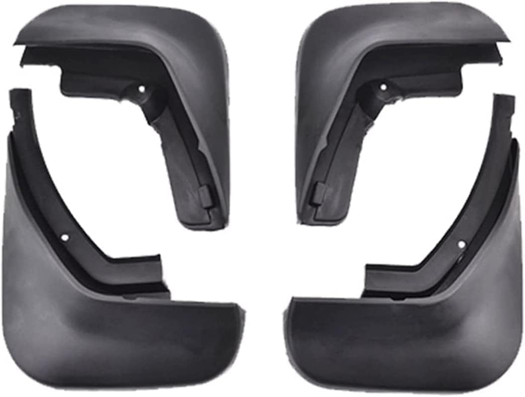 lijiazhe Front and Rear Mud Flaps Splash Guard for Audi A6 C6 2006-2010, No Drilling Auto Mudguards.